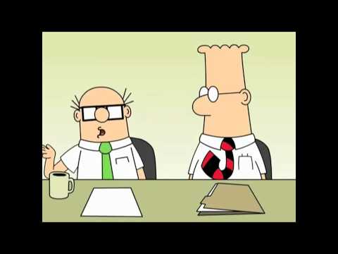 Dilbert Animated Cartoons - Dogbert Earns, Autographed Football, Coffee  Hole and Dogbert Consulting - YouTube