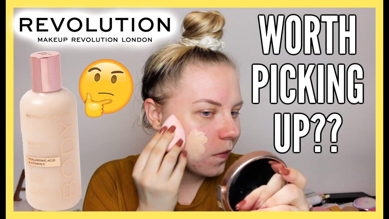 REVOLUTION BODY VEIL FACE AND BODY FOUNDATION FIRST IMPRESSIONS