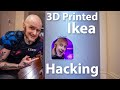 Ikea hacking w 3d printing  desk  litter box upgrades