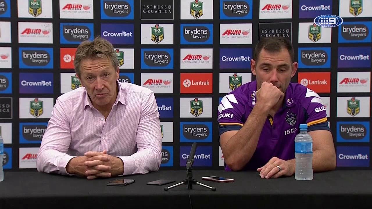 NRL Press Conference: Melbourne Storm - Round 5 camera iphone 8 plus apk