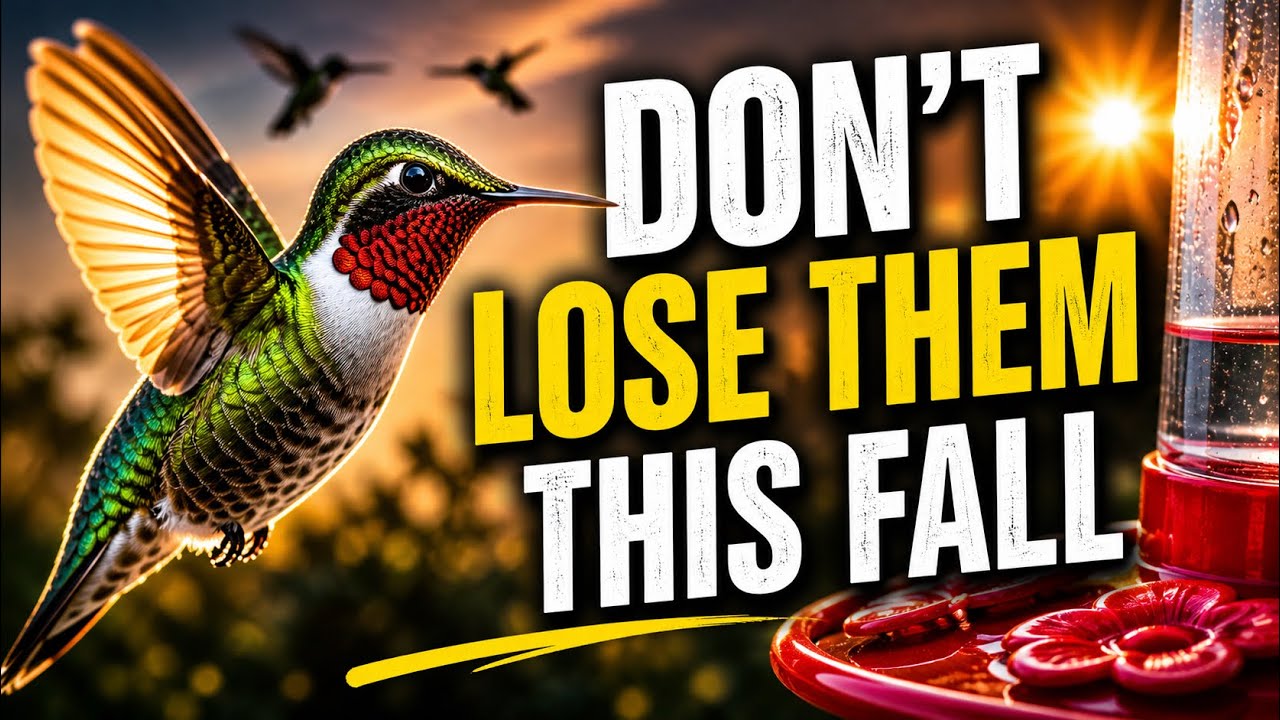 When To Take Down Your Hummingbird Feeder (Most People … — Transcript