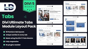 How to Import Divi Ultimate Tabs Module Layout Pack (Divi 5) | Step-by-Step Guide