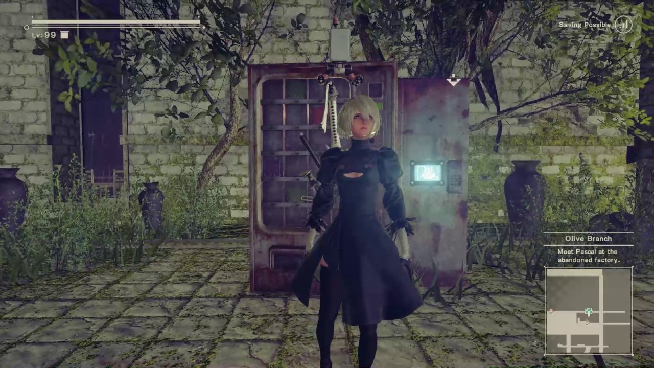 NieR Automata how to upgrade your weapon to level 4 YouTube