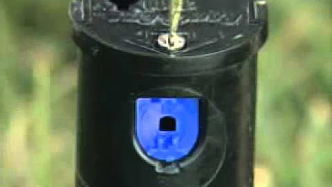 Cleaning the nozzle on Rain Bird 3500 and 32SA Series Rotors