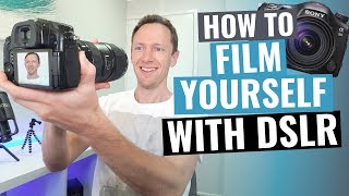 How to Film Yourself with a DSLR Camera! screenshot 5