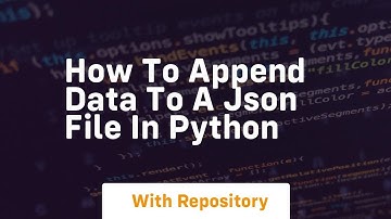 how to append data to a json file in python