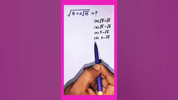 Square root simplification | short tricks #squareroot #squareroottricks #maths #mathstricks