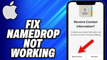 How To FIX NameDrop Not Working On iPhone (2025) - Easy Fix