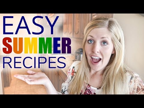 Easy Summer Recipes! Raspberry Fruit Dip, Loaded Deviled Eggs, Homemade Strawberry Milkshake