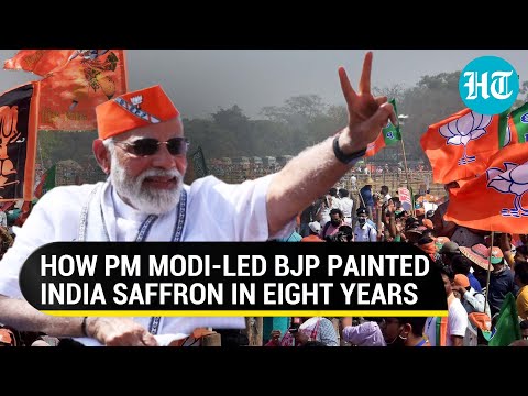Six states in 2014, 18 in 2022: Watch how BJP increased its footprints by decimating Congress