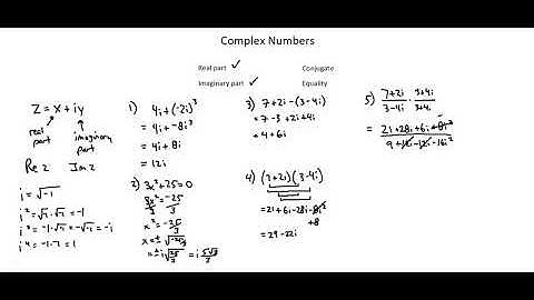 A-level Mathematics 9709: Complex numbers components and operations part 2