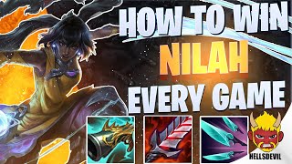 WILD RIFT | How To Win Games With Nilah | Challenger Nilah Gameplay | Guide & Build