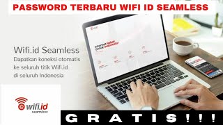 TERBARU PASSWORD WIFI ID SEAMLESS g r a t i s   