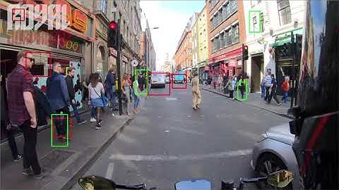 AI Cars and Pedestrians Detector in python