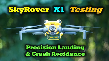 SkyRover X1 Drone - Return To Home & Crash Avoidance Tested