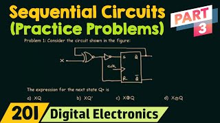 Practice Problems on Sequential Circuits (Part 3)