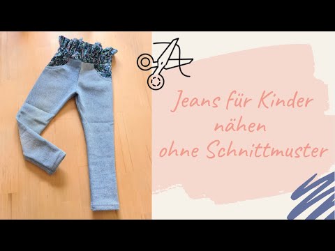 Video: Jeans Nähen Für Ein Kind Lernen