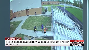Kelly schools adds new AI gun detection system