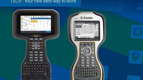 Trimble Survey Controller 5 (TSC5) Comparison and Open Box