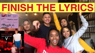 FINISH THE LYRIC | Singing Bee (FUNNY AF)