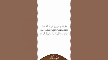 تلاوة في دقيقة سورة النور الآية ٢٦ الشيخ علي الحذيفي