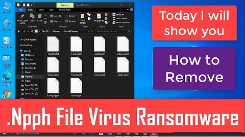 Npph Virus (.Npph Files) Ransomware Removal + Decrypt .npph Files