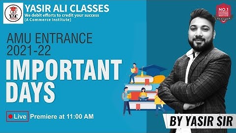 Important Days | Top 20 Questions | XI | BA  LAW | B.COM | M.COM | MBA |  | Yasir Ali Classes