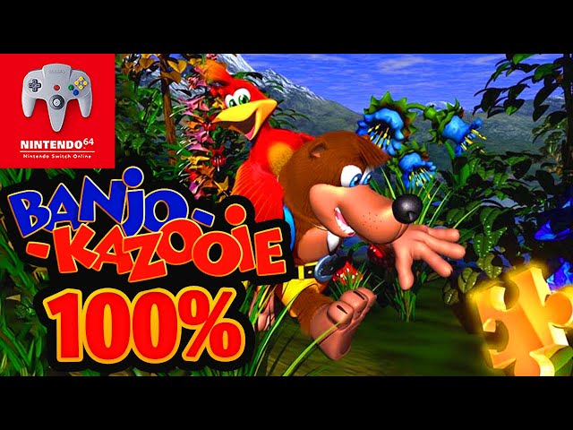 Banjo-Kazooie de N64 é novidade da semana no Nintendo Switch Online