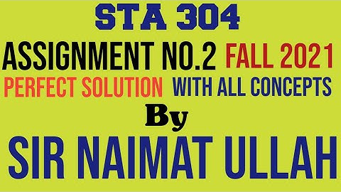 STA304 Assignment 2 Fall 2021-2022 Solution|STA 304|Assignment|Solution|deseasonaliz|trend line|VU.