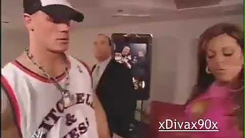 WWE SmackDown John Cena Paul Heyman & Dawn Marie Backstage SD! 29 1 04