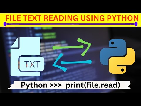 File Text Reading Using Python | .txt File Reading In Python |  Python By HISTORIC MIND