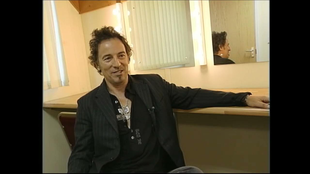 Bruce Springsteen interview, Ireland 2006 YouTube
