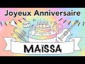 Nouveau joyeux anniversaire maissa guitare jazz manouche massa maysa mayssa