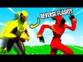 I Pretended To Be REVERSE FLASH In Fortnite (New Skin)