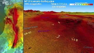 ShakeOut Scenario - Los Angeles, Detailed Perspective