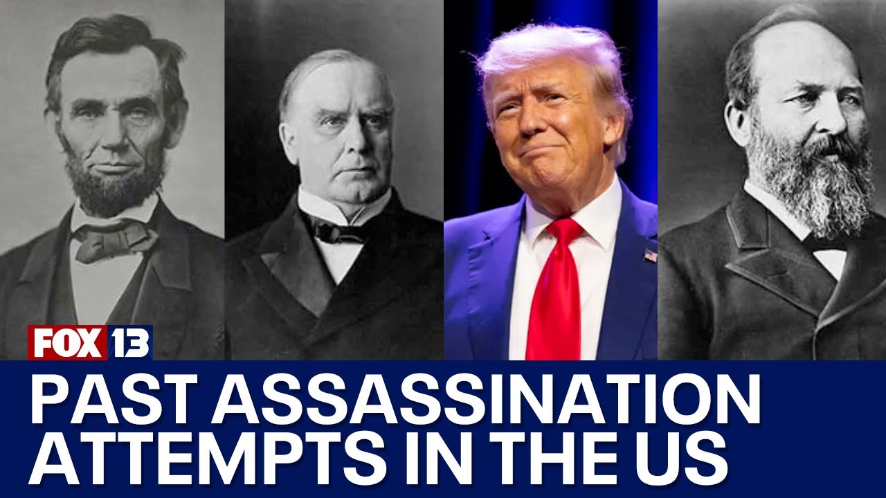 Past presidential assassinations and attempts