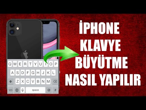 İPHONE KLAVYE BÜYÜTME (2022)