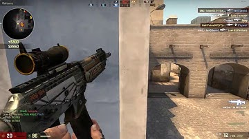 play solo casual on csgo and play litle music. No mic activated.