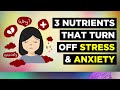 The BEST 3 Nutrients To Relieve Anxiety