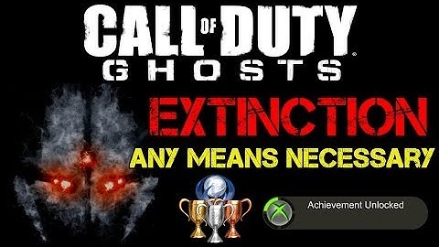 CoD Ghosts Extinction "Any Means Necessary" Achievement / Trophy Guide | 50 Trap Kills