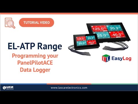 EasyLog Tutorial | How to set up your EL-SGD 43 and 70-ATP