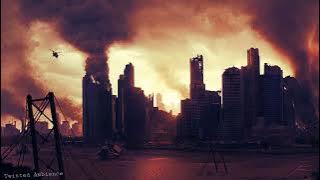 Giant Monster Attacking City Ambience