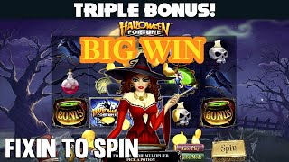 👻 SPOOKTACULAR TRIPLE BONUS on Halloween Fortune 💀 Chumba Casino screenshot 2