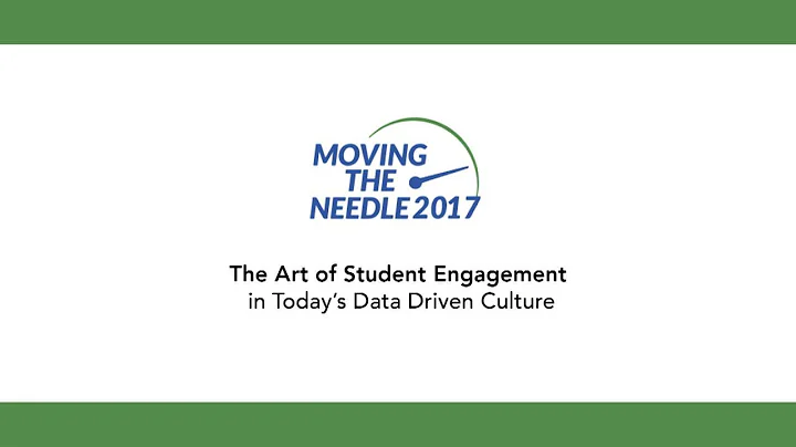 2017 Moving the Needle: Dr. Sanford Shugart