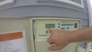 How to Create Schedules in the Pentair  Easy Touch system
