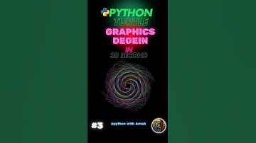 Python turtle project||coding||graphic design#pythonshorts#design #viralvideo#shorts