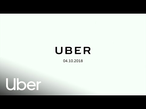 Driver app announcement with Uber CEO | April 10, 2018 | Uber