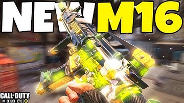 *NEW* M16 is BROKEN!! M16 Gunsmith Are Beaming in Season 11 Cod Mobile (Secret Loadout)