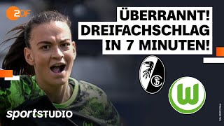 SC Freiburg – VfL Wolfsburg | FrauenBundesliga, 18. Spieltag Saison 2023/24 | sportstudio