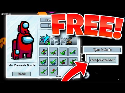 HOW TO UNLOCK ALL SKINS, PETS & HATS FOR FREE IN AMONG US 2021!  (iOS/ANDROID/PC) 